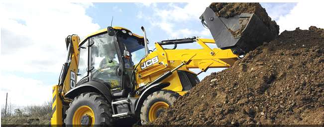 Заказать погрузчик-экскаватор JCB Аренда погрузчика JCB, CAT, HITACHI, ТО